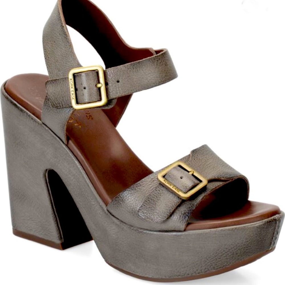 Korkease Kork-ease Kenora Leather Platform Heels